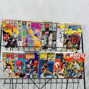 Marvel Age 1 42-43 71-73 83 107-108 111-112 117 119 131 135 Lot Moebius‎